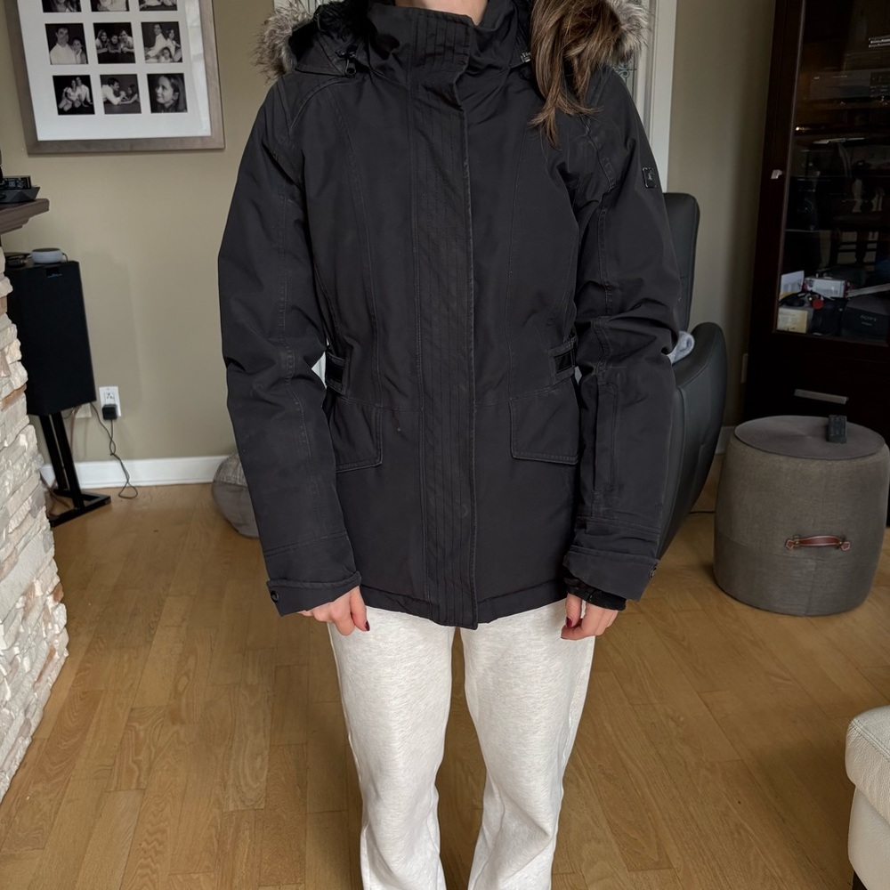 The North Face Women's Black Jacket with Fur Hood